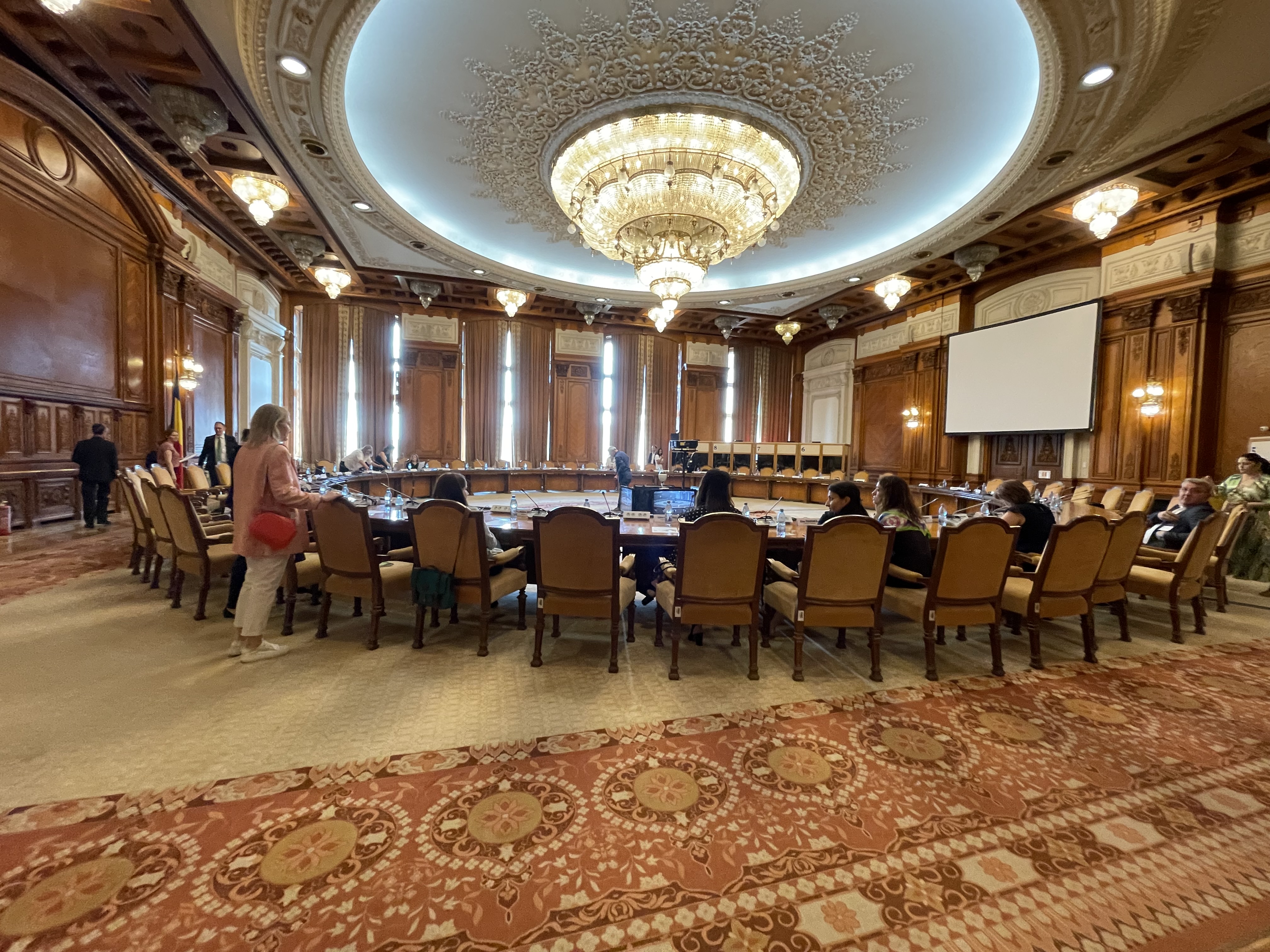 Conferința de progres a proiectului Protecția victimelor infracțiunilor (12 iunie 2023, Sala Drepturilor Omului - Palatul Parlamentului, București)
