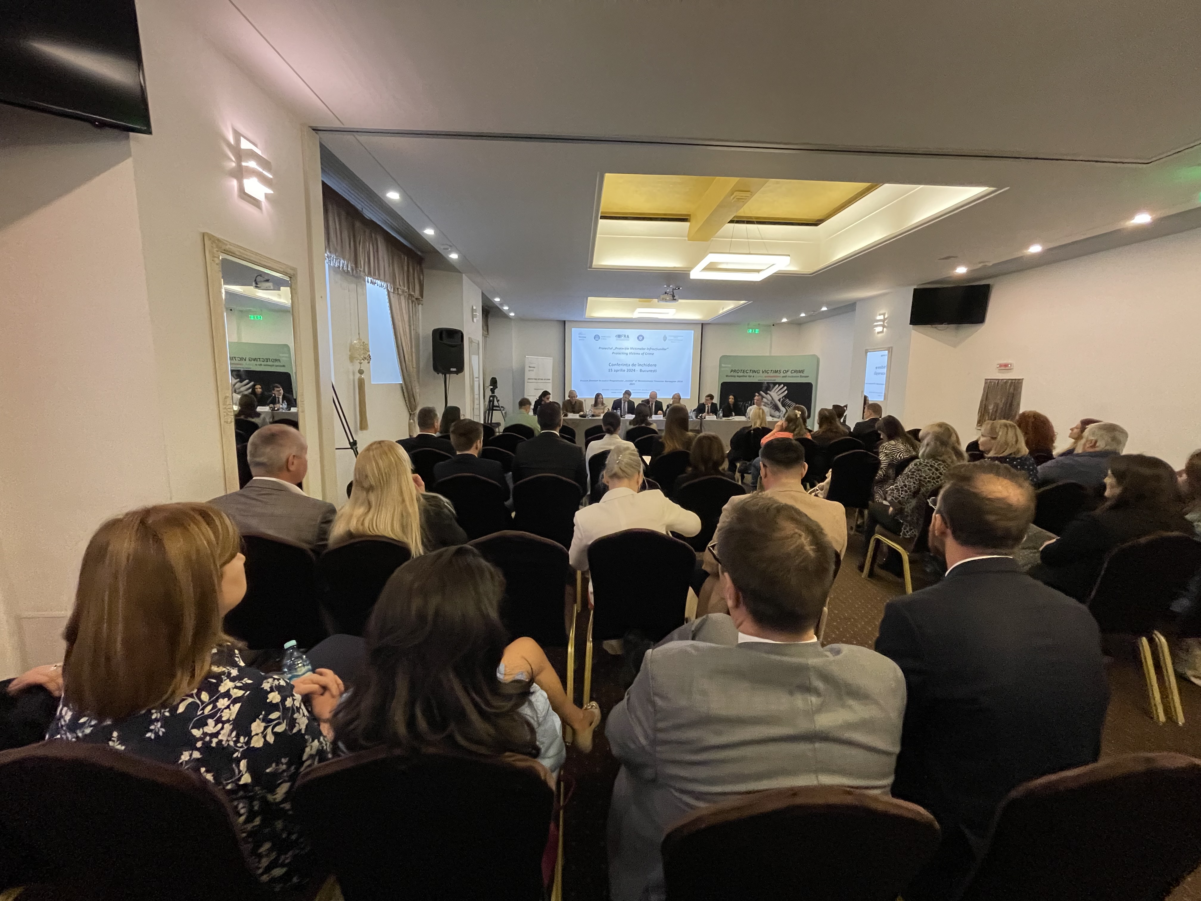 Conferința finală a proiectului „Protecția victimelor infracțiunilor”, București, 15 aprilie 2024