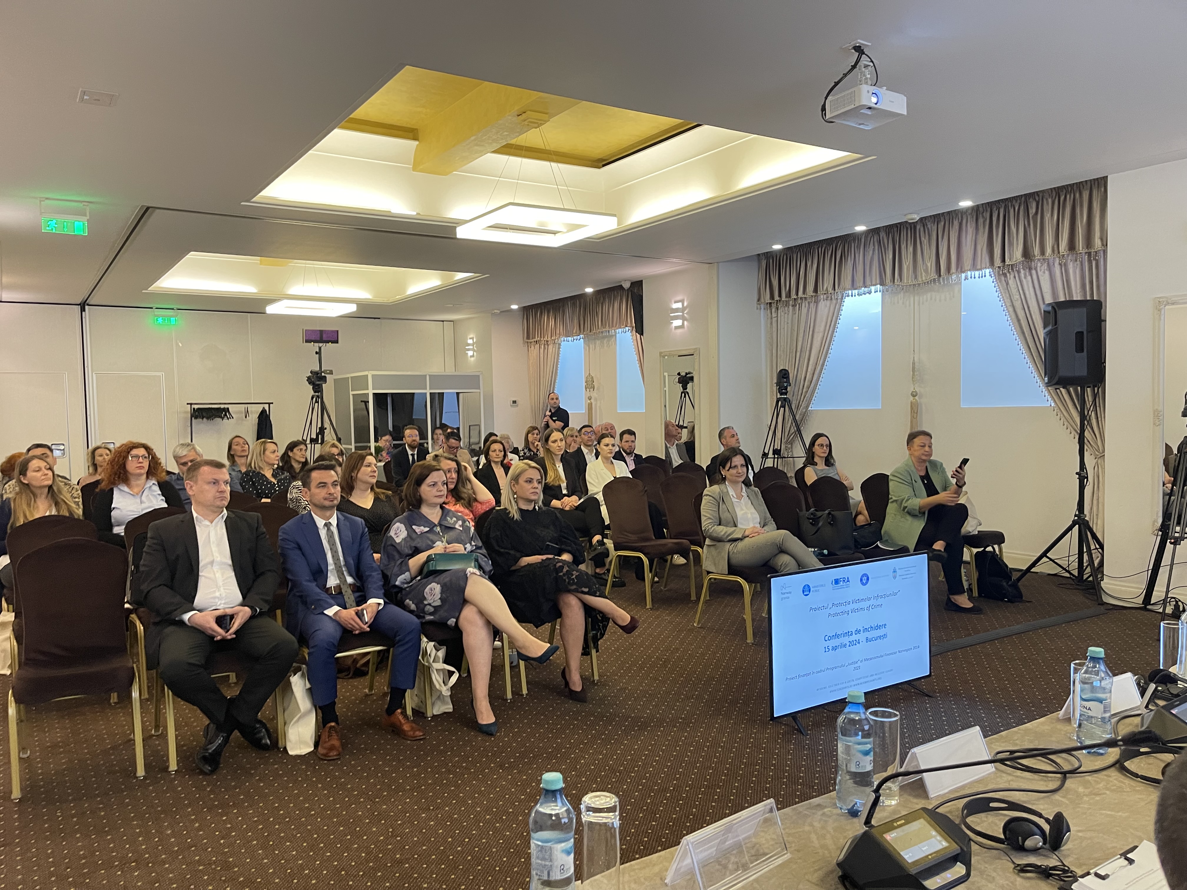 Conferința finală a proiectului „Protecția victimelor infracțiunilor”, București, 15 aprilie 2024